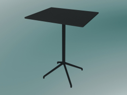 Cafe table Still (65x75 cm, H 95 cm, Black)