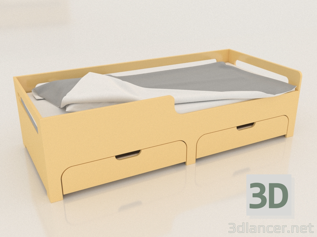 Modelo 3d Modo de cama DL (BSDDL1) - preview