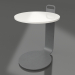 3d model Coffee table Ø36 (Anthracite, DEKTON Zenith) - preview