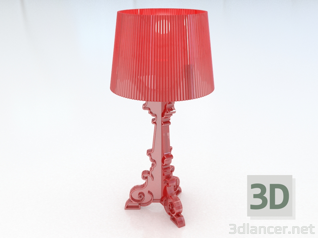 3d модель Лампа настольная Bourgie – превью
