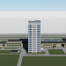 Un complejo de 14 pisos en Lenin en Chelyabinsk 3D modelo Compro - render