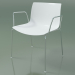 3d model Chair 0201 (4 legs, with armrests, polypropylene PO00401) - preview