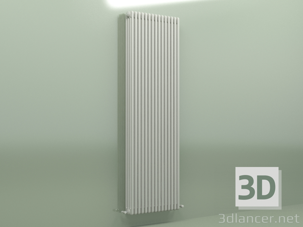modèle 3D Radiateur TESI 4 (H 2200 15EL, gris Manhattan) - preview