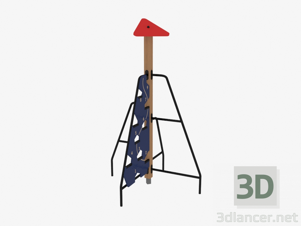 3D Modell Kinderspielanlage (4442) - Vorschau