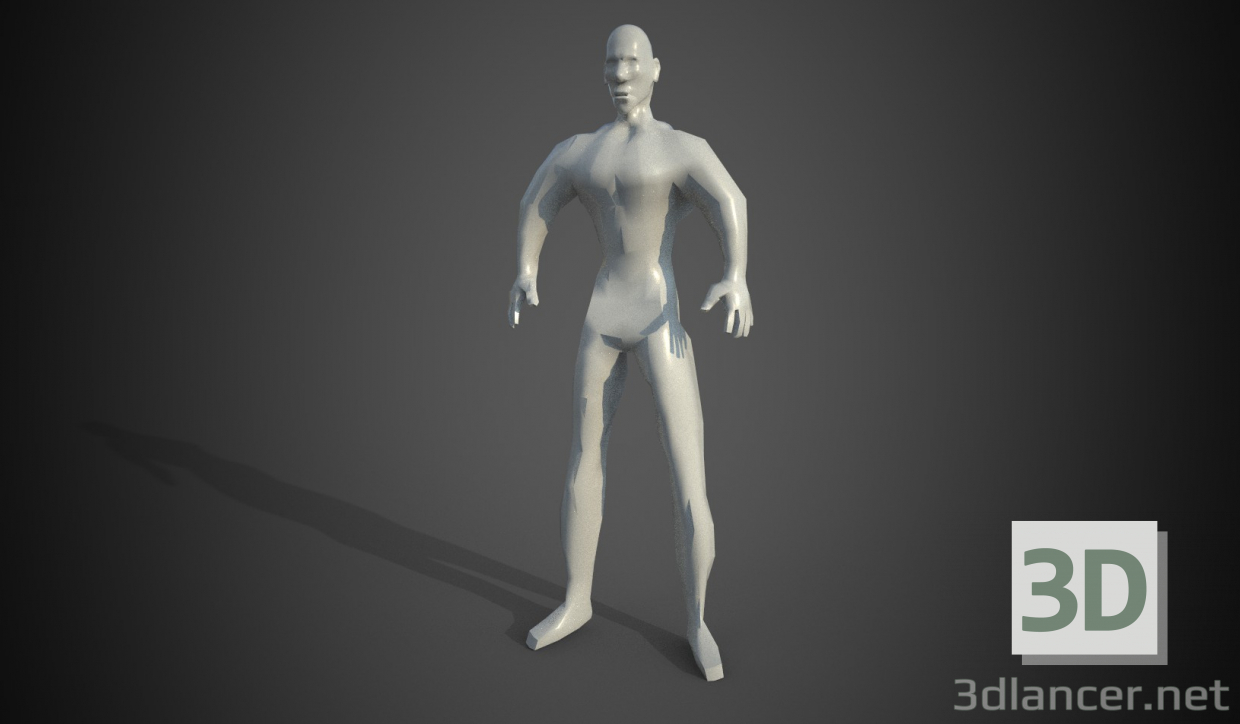 modèle 3D le corps - preview