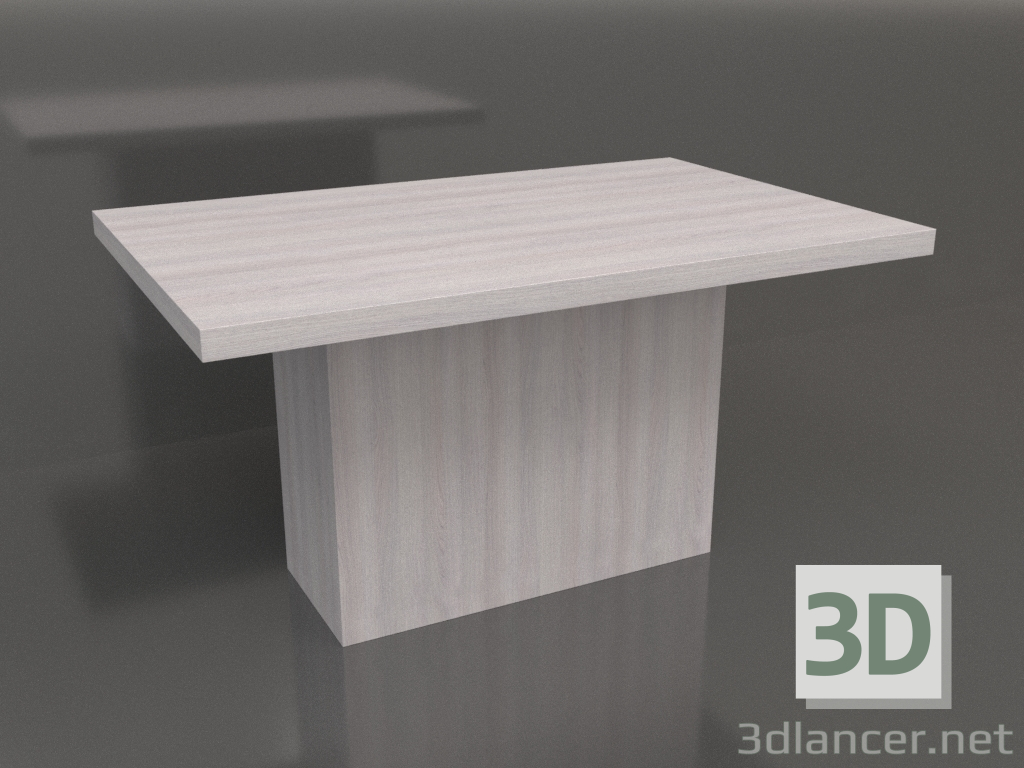 3D Modell Esstisch DT 10 (1400x900x750, Holz hell) - Vorschau