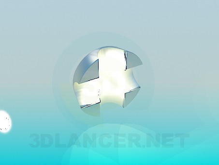 3d model Wall lamp - preview