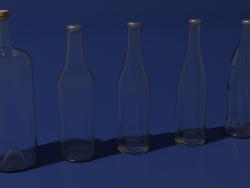 Скляні пляшки
