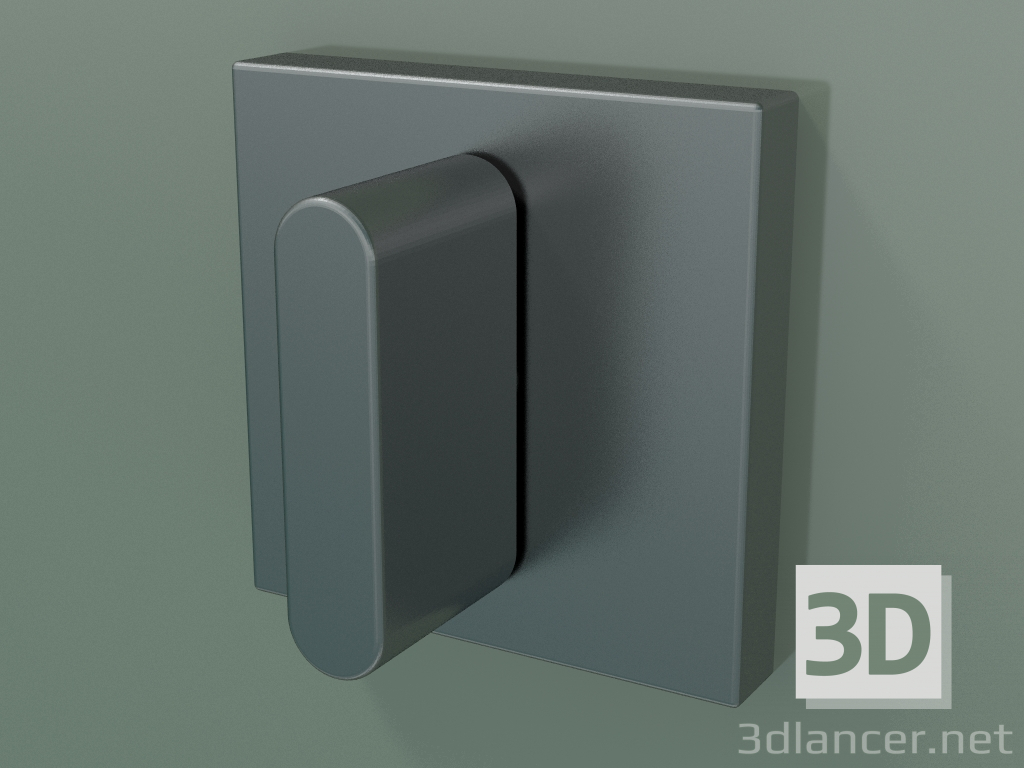 3D Modell Ventil für verdeckte Installation rechts (36 310 706-99) - Vorschau
