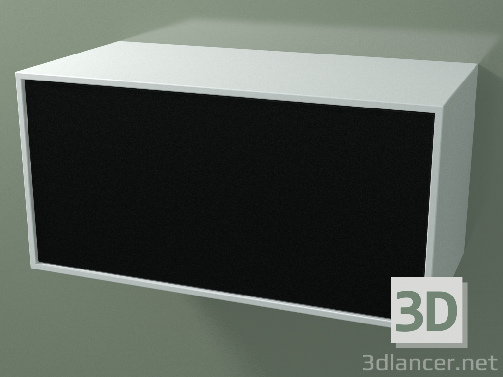3D Modell Box (8AUСВА01, Glacier White C01, HPL P06, L 72, P 36, H 36 cm) - Vorschau
