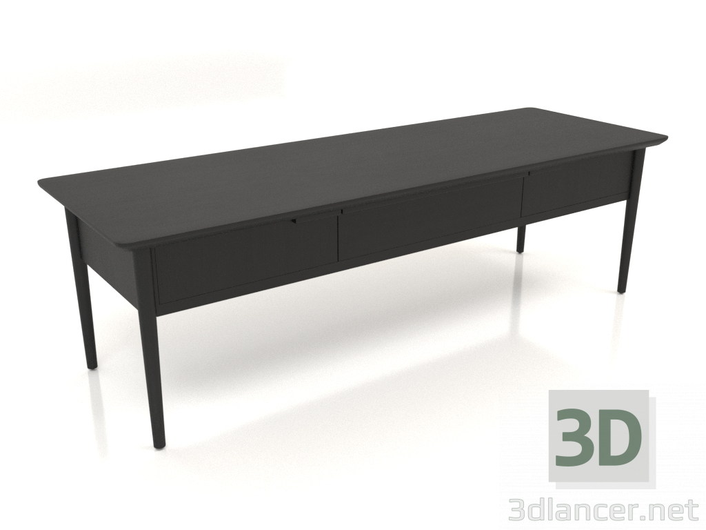 3d модель Стол журнальный JT 012 (1660x565x500, wood black) – превью