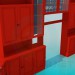 3D modeli Mobilya Hall için ayarla - önizleme