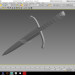 Garra larga (Sharpe) 3D modelo Compro - render