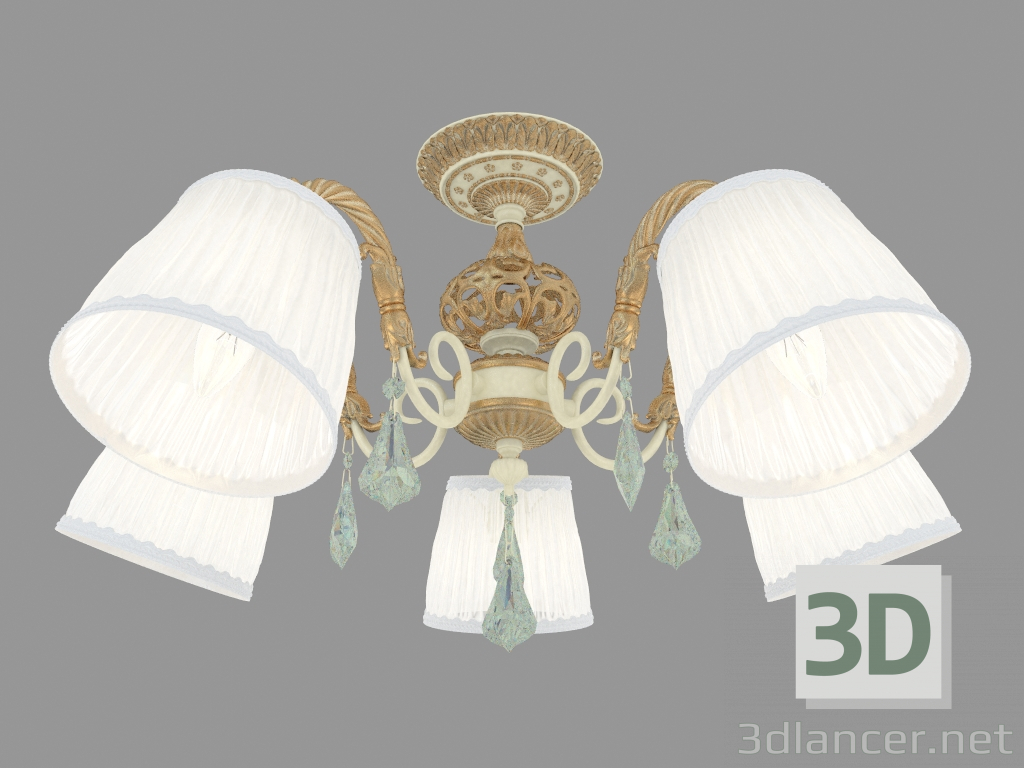 Modelo 3d Luminária de teto Navis (2882 5С) - preview