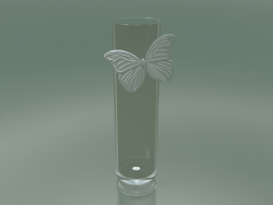 Jarrón Illusion Butterfly (H 56cm, D 15cm)