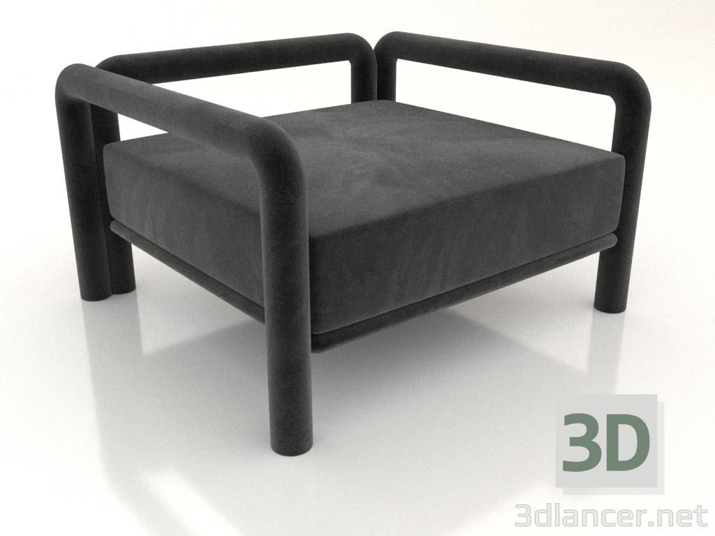modèle 3D Chaise longue de rôdage (5) - preview