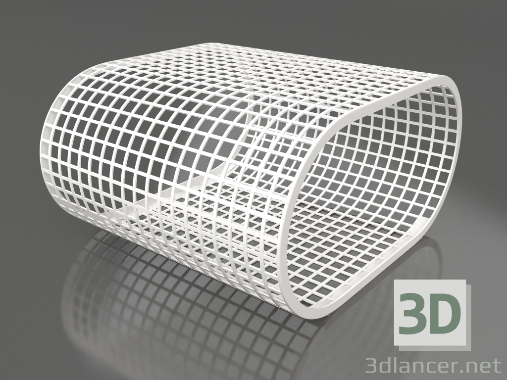 3d model Coffee table (White) - preview
