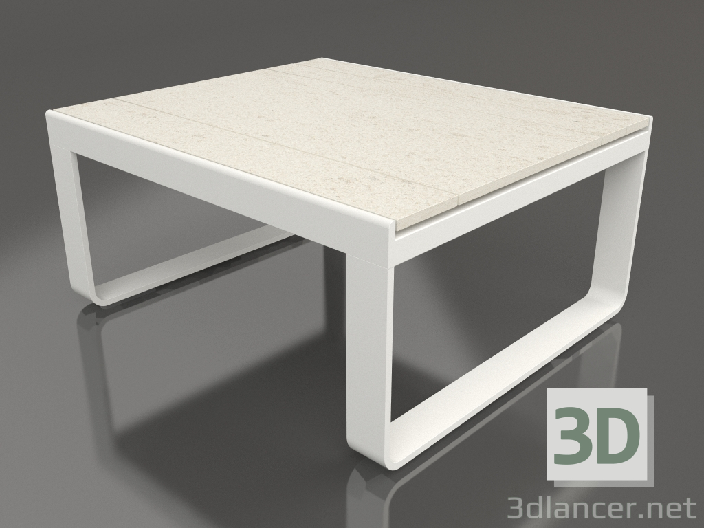 3D modeli Kulüp masası 80 (DEKTON Danae, Akik gri) - önizleme