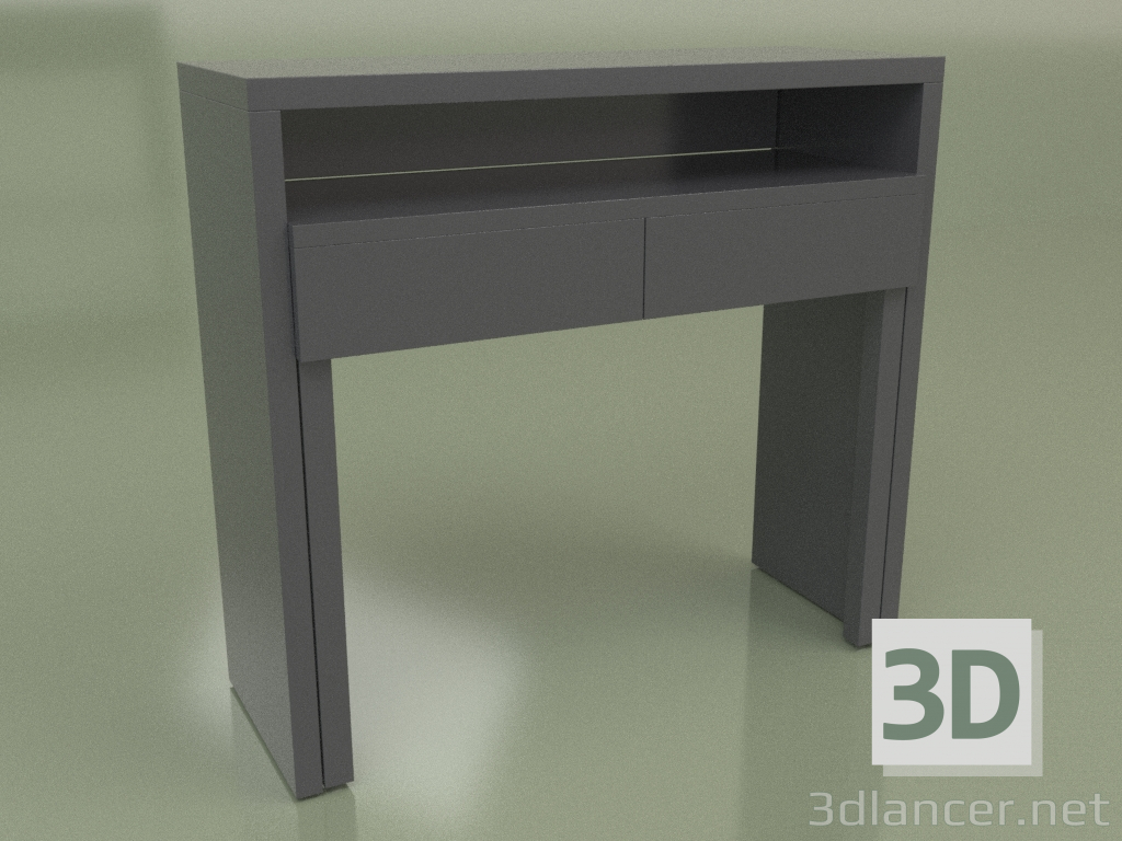 modèle 3D Coiffeuse console Mn 540 (Anthracite) - preview