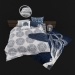 3d модель Матросская кровать в нижнем белье – превью