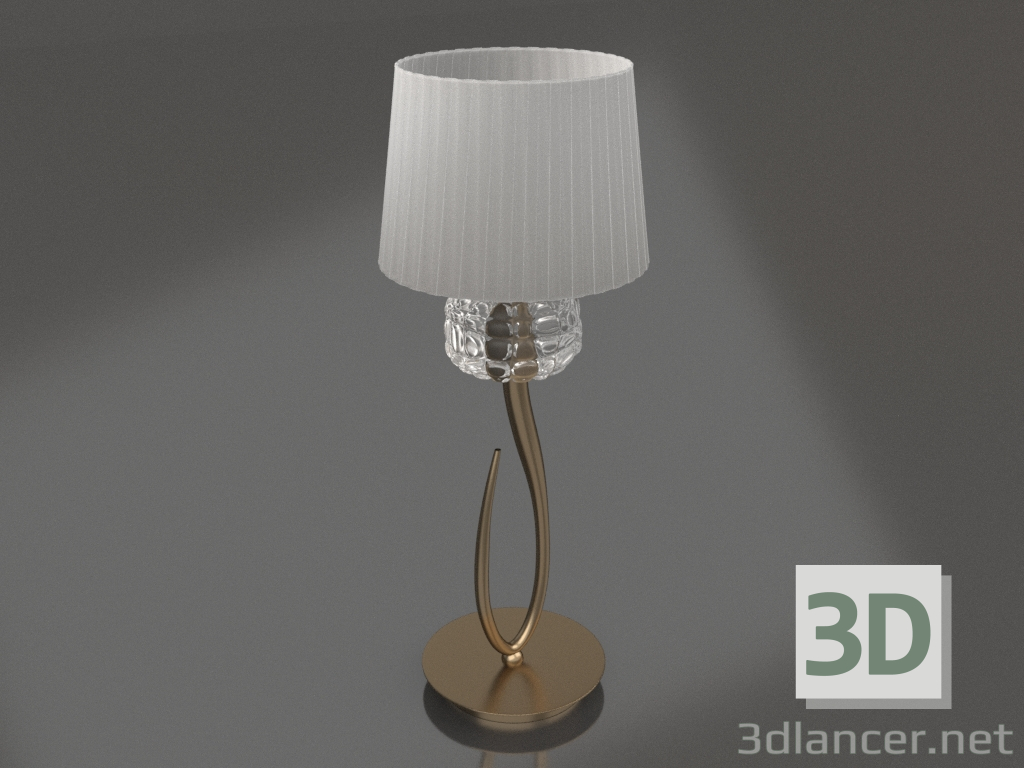 3D Modell Tischlampe (4736) - Vorschau