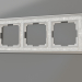 3D modeli 3 direkli çerçeve Palacio Gracia (krom-beyaz) - önizleme