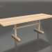 modèle 3D Table à manger Gaspard 240 (Chêne Massif Clair) - preview