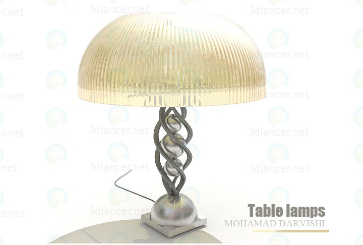 modèle 3D Lampes de table - preview