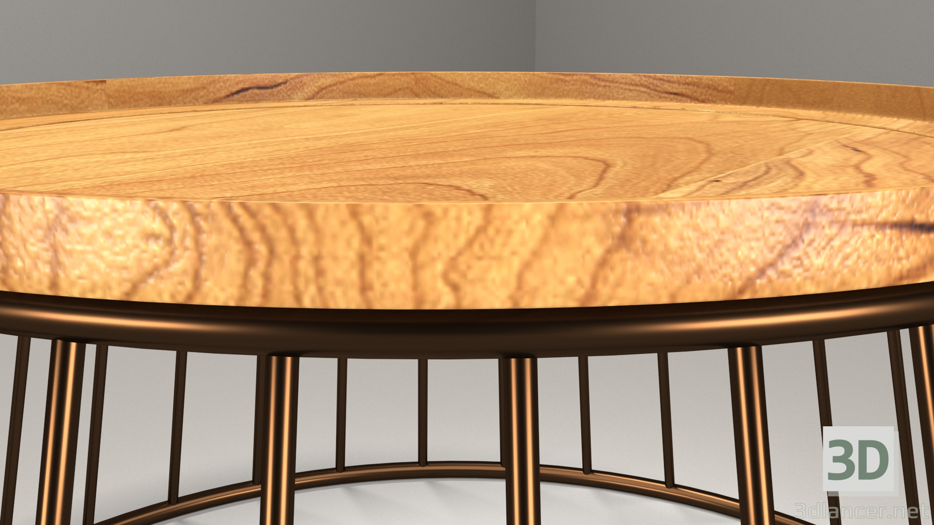 3d модель Кофейный стол – превью
