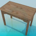3D Modell Tisch aus Holz - Vorschau