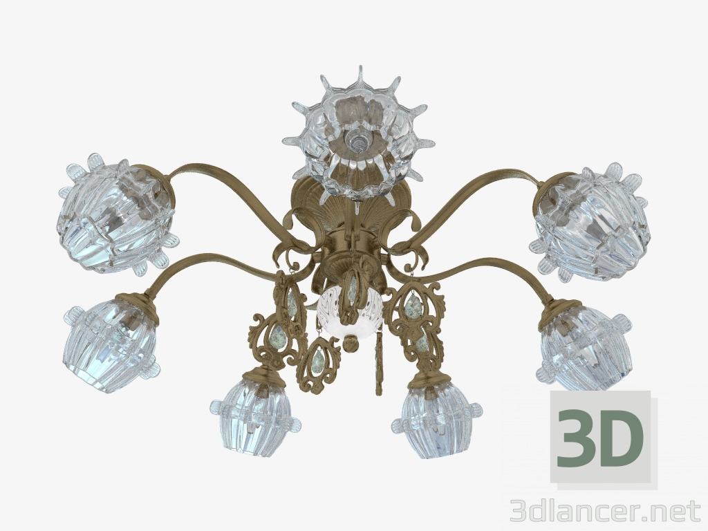 modello 3D Lampadario Folla (2887 7C) - anteprima