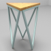 3d model Stool - preview