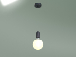 Lampada a sospensione Bubble 50151-1 (nero perla)