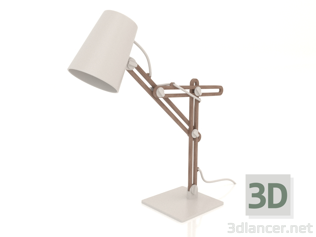 modèle 3D Lampe de table (3615) - preview