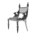 modèle 3D de chaise acheter - rendu