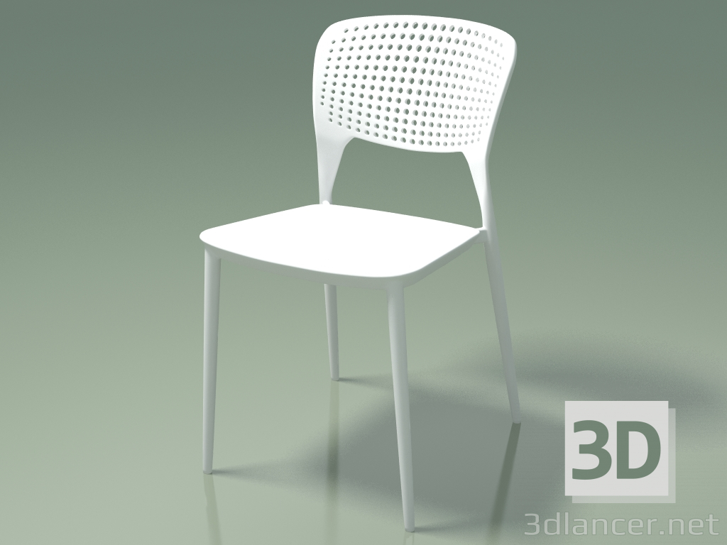 3D modeli Chair Spark (110326, beyaz) - önizleme