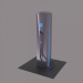 3d model electric charging station for cars - preview