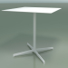modèle 3D Table carrée 5549 (H 72,5 - 69x69 cm, Blanc, V12) - preview