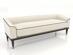 Bench with fabric upholstery (S509)