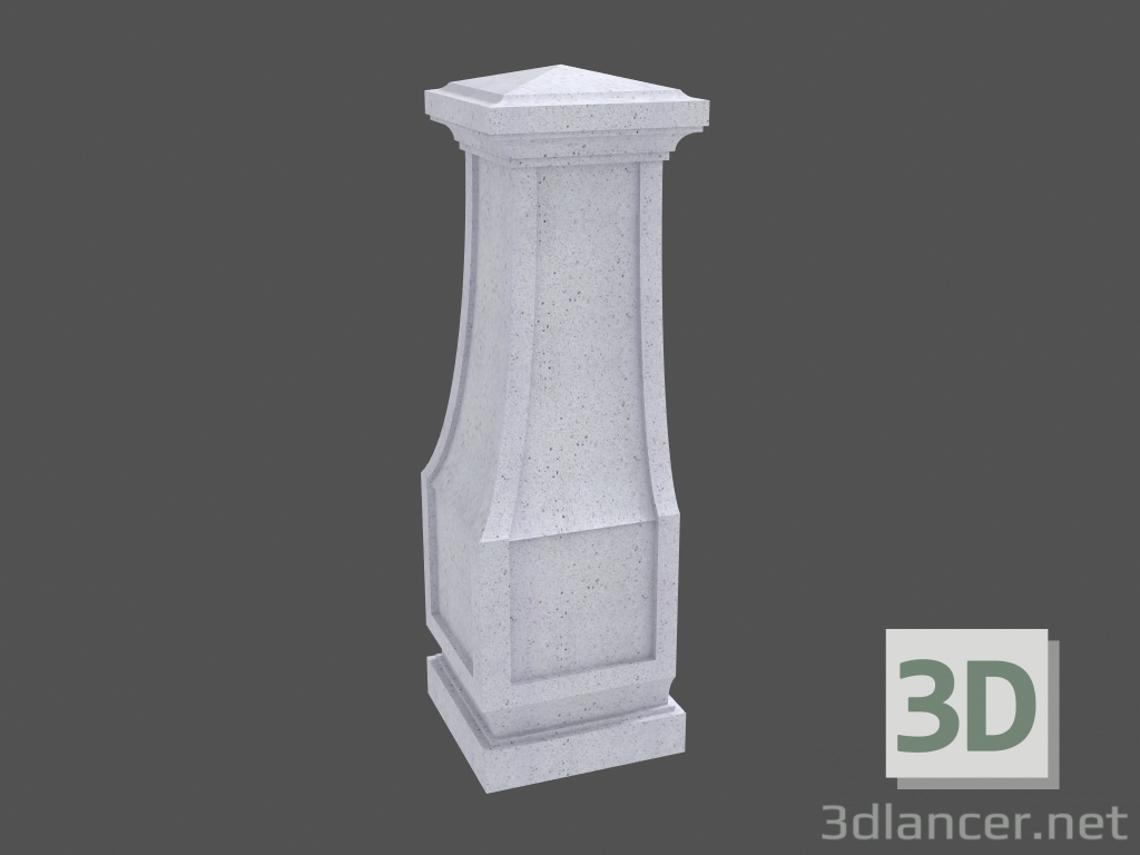 modello 3D Pillar (BT97LBSB) - anteprima