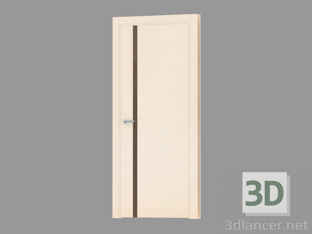3d model Puerta de interroom (17.04 bronza) - vista previa