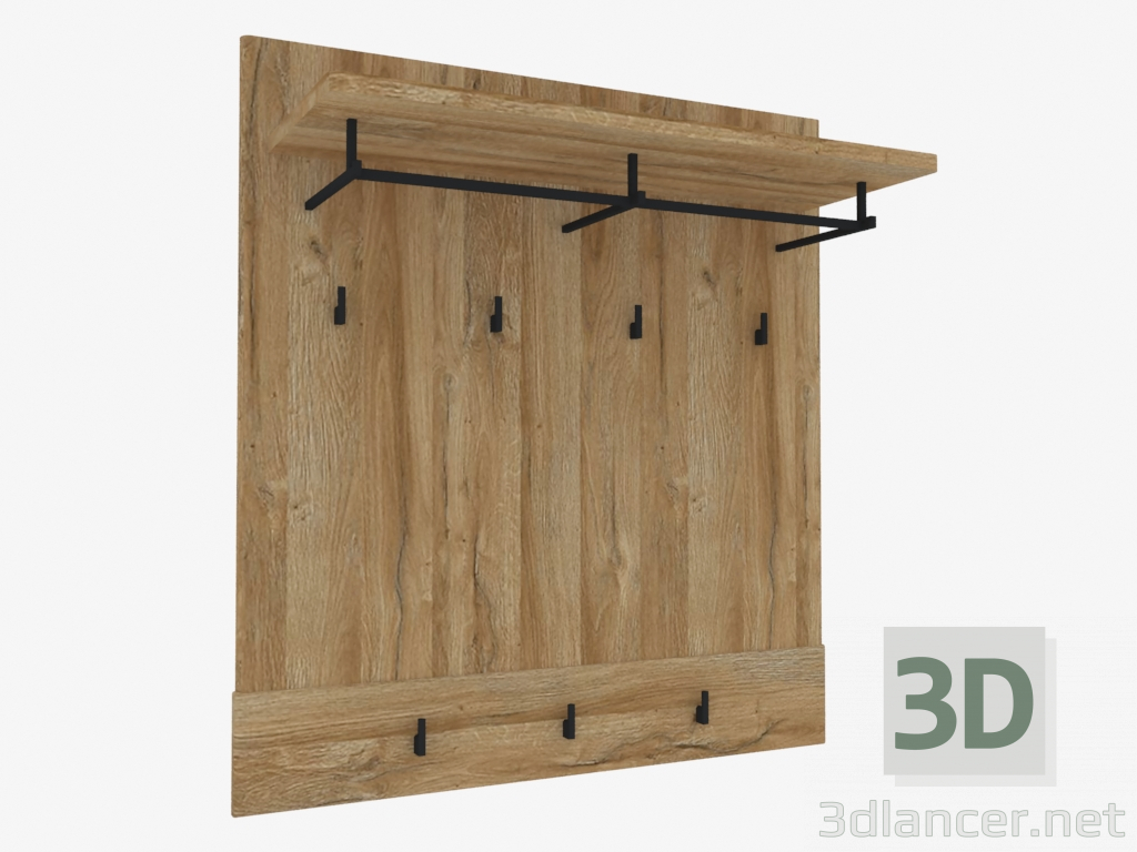 3D modeli Koridordaki Panel (TİP CNAG04) - önizleme