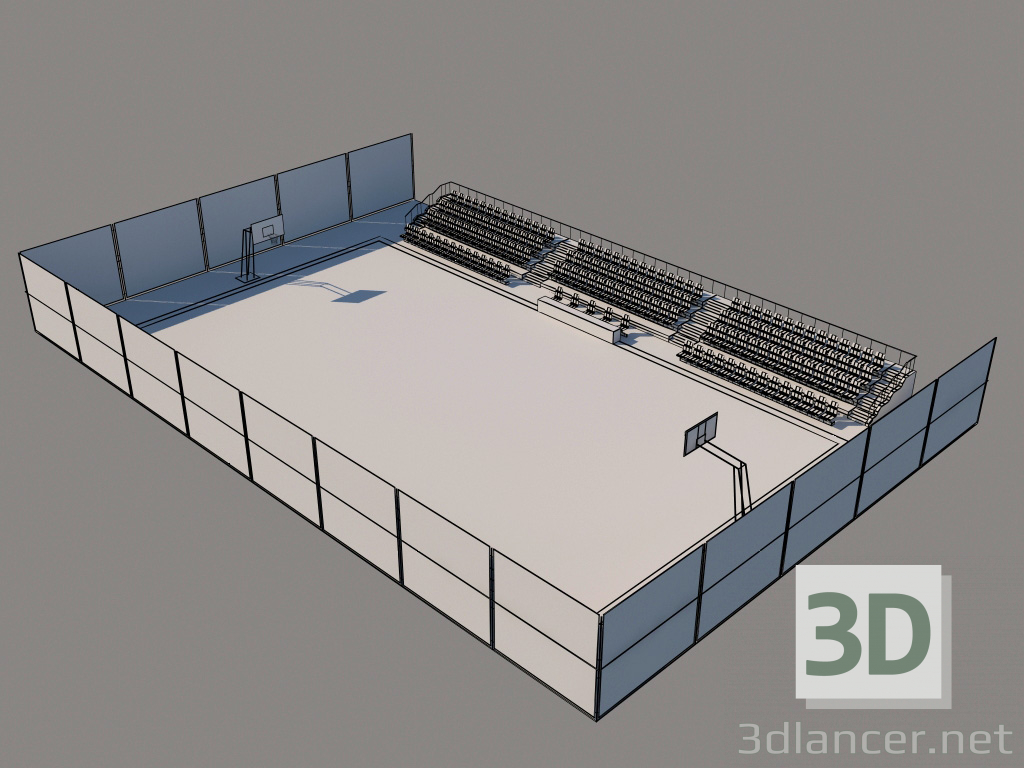 Modelo D Cancha De Baloncesto Dlancer Net