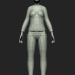 Modelo 3d Mulher - preview