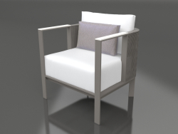 Club chair (Quartz gray)