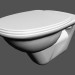 3d model Toilet bowl Wall-mounted l swing wc4 820405 - preview