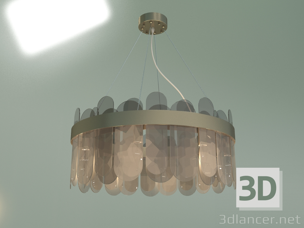 3d model Suspended chandelier Conte 332-8 - preview