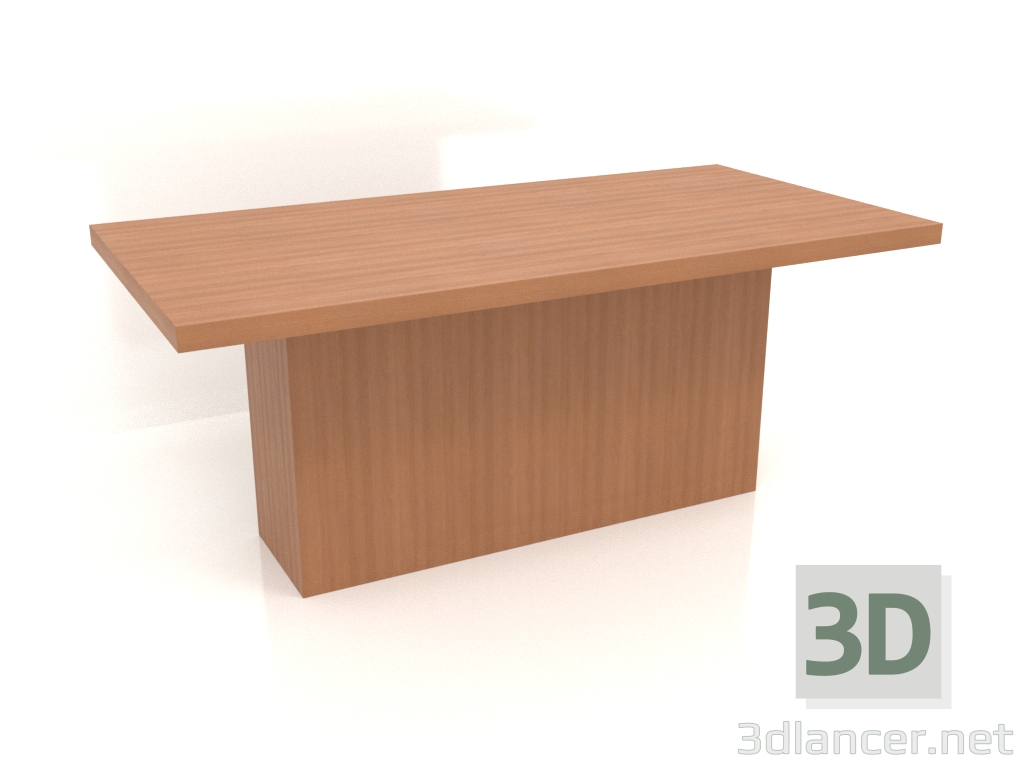 3D Modell Esstisch DT 10 (1800x900x750, Holz rot) - Vorschau