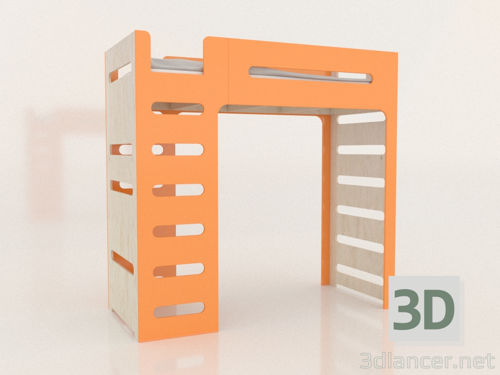 modèle 3D Lit mezzanine MOVE GL (FOMGL1) - preview