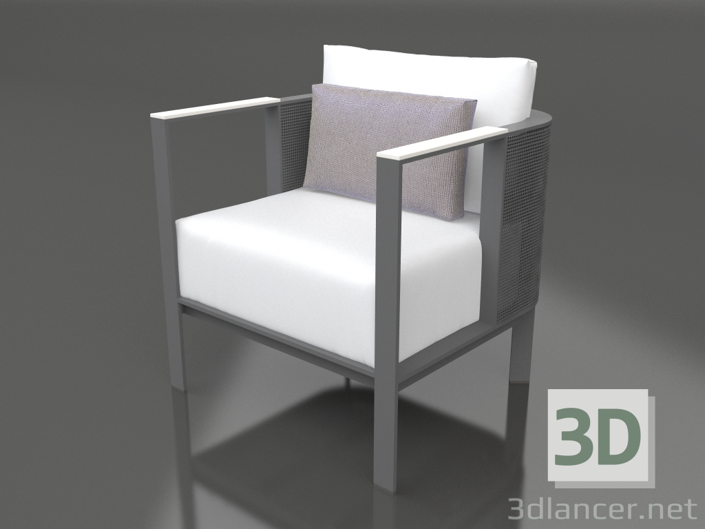 3d модель Клубне крісло (Anthracite) – превью